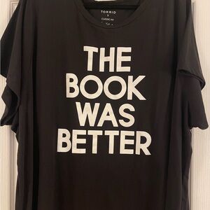 Torrid Classic Fit Black Tee